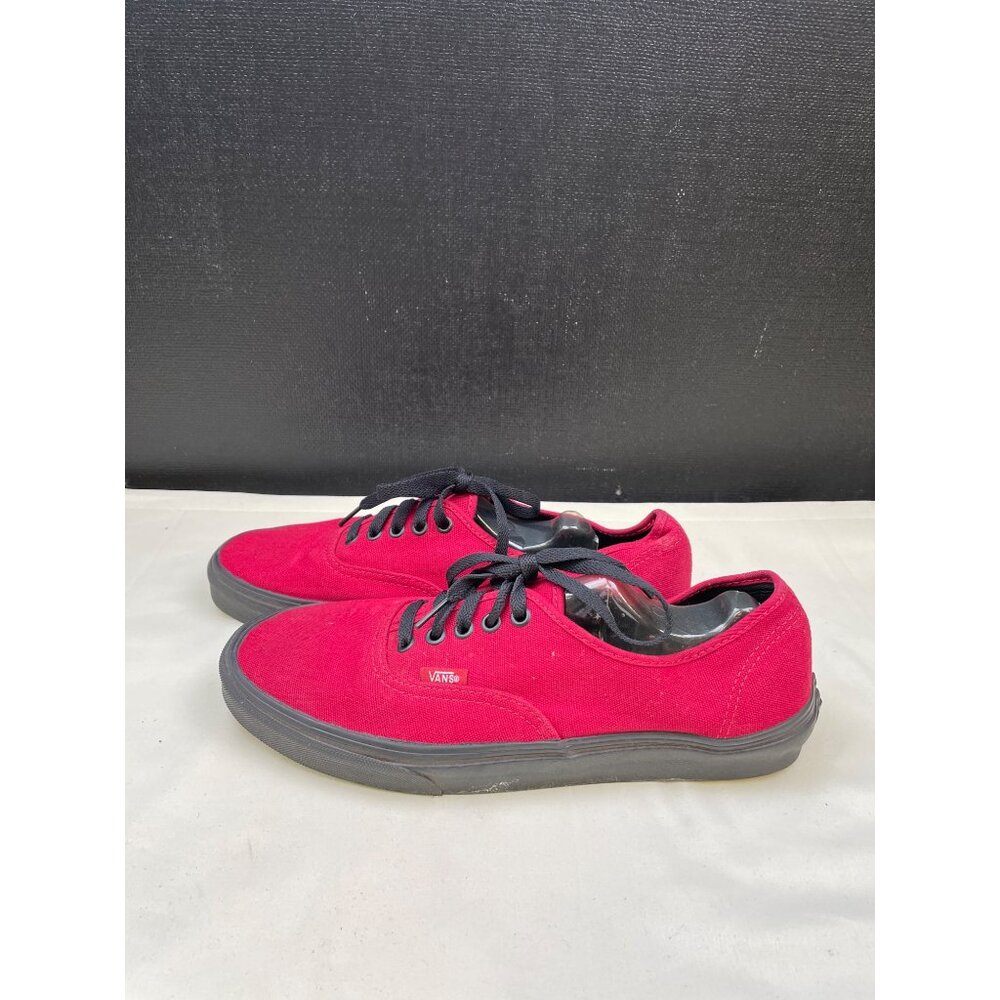 Vans Unisex Jester Red Black Sole Skater Shoes Size M-10.5 W-12 SKU 6194 - Picture 4 of 8